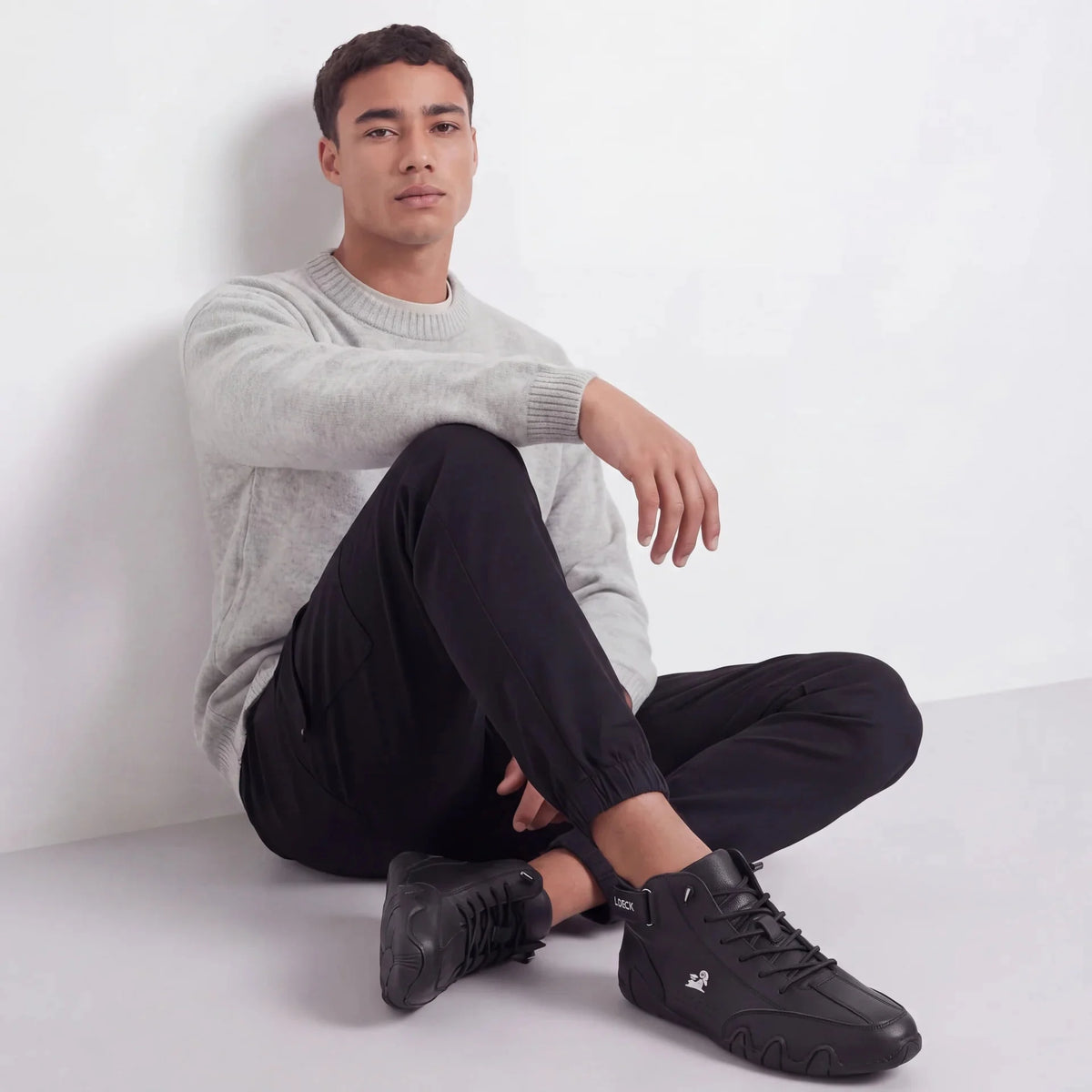 Chaussures Orthopédiques Respirantes en Cuir Vegan Semelle Plateforme Confort