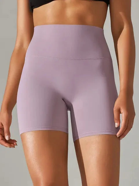 Short de Yoga Taille Haute Extensible et Respirant